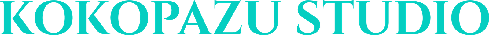 KOKOPAZU STUDIO wordmark