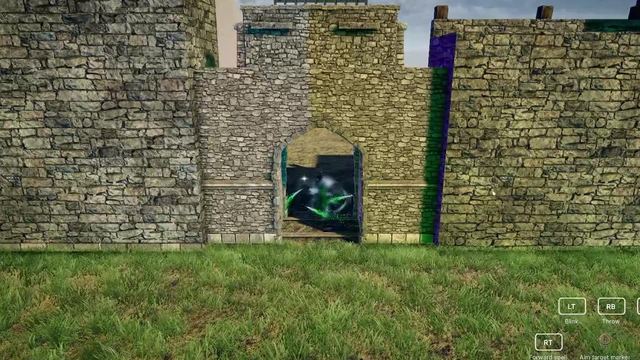 Gate opens